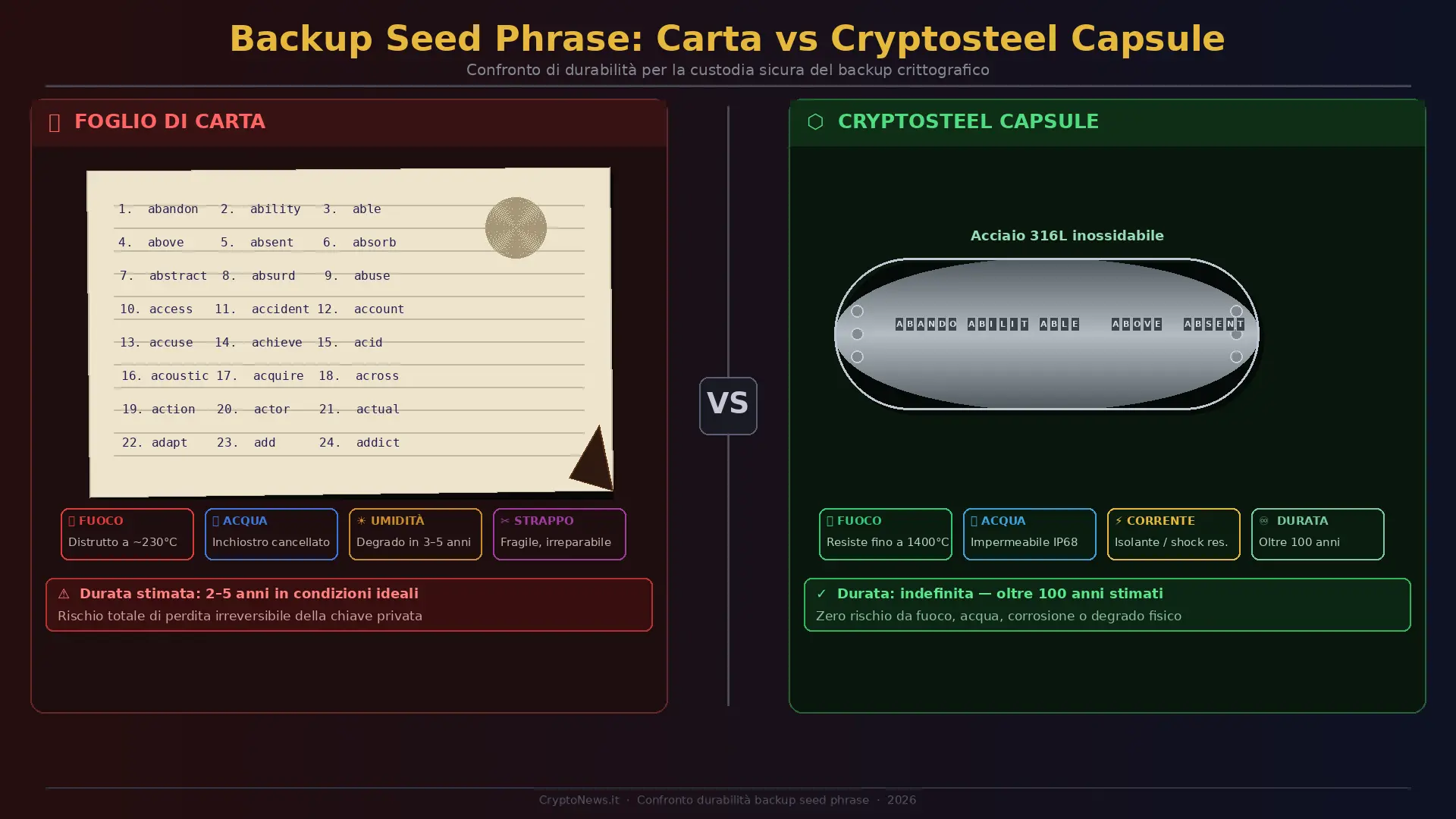 Migliori wallet crypto 2026: hardware e software