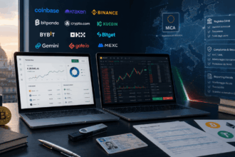 Migliori exchange crypto italiani 2026: confronto tra Young Platform, Conio, Binance, Kraken e Bitpanda con focus su MiCA, OAM e fiscalità