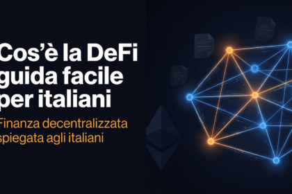 Cos'è la DeFi spiegata agli italiani: guida completa alla finanza decentralizzata, smart contract, Uniswap e Aave