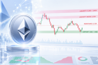 Ethereum supporto 1.960 resistenza 2.120 in analisi tecnica