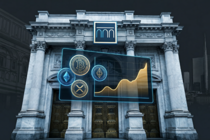 Intesa Sanpaolo crypto 235 milioni Q1 2026 Bitcoin Ethereum XRP portafoglio ETF banca italiana