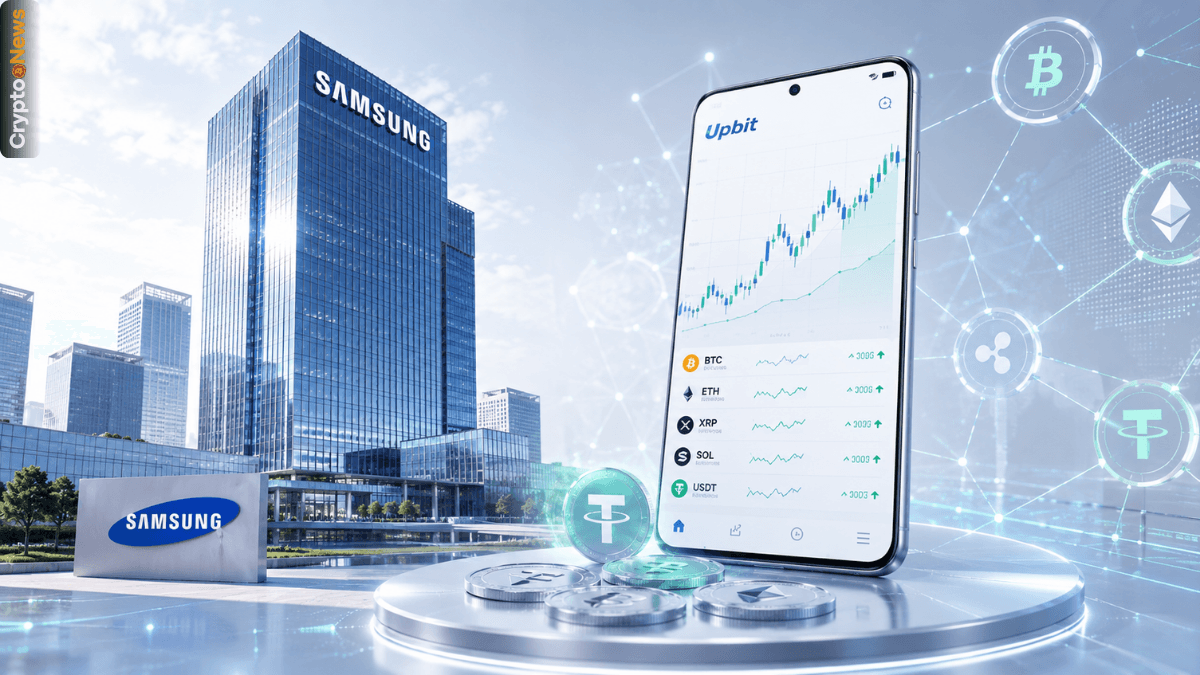 Samsung acquista quota Upbit mentre il mercato crypto registra forti liquidazioni