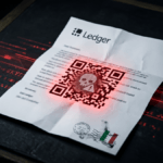truffa Ledger lettera falsa Italia 2026 QR code quantum resistance phishing cartaceo seed phrase