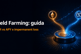 Yield farming cos'è e come funziona: guida completa APR vs APY e impermanent loss