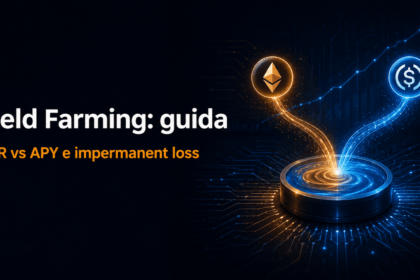 Yield farming cos'è e come funziona: guida completa APR vs APY e impermanent loss