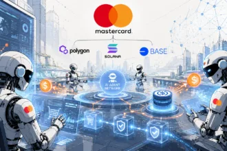 Mastercard AP4M pagamenti AI stablecoin verifiche on-chain