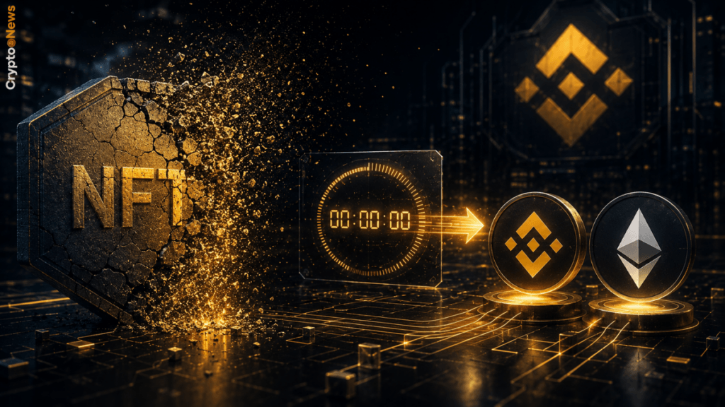 Binance chiude marketplace NFT il 3 luglio 2026 migrazione BNB Ethereum