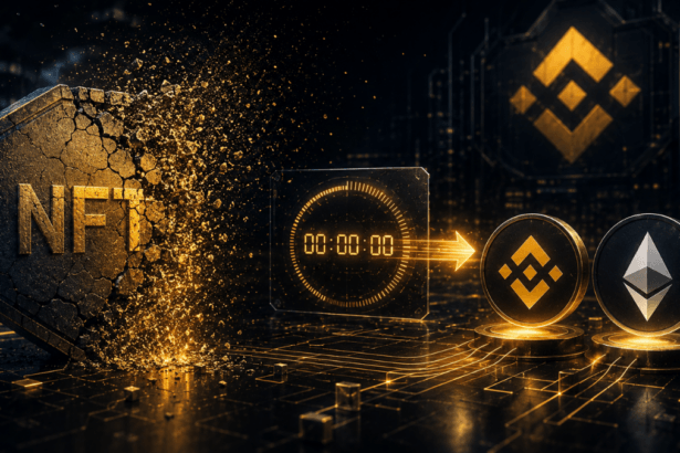 Binance chiude marketplace NFT il 3 luglio 2026 migrazione BNB Ethereum