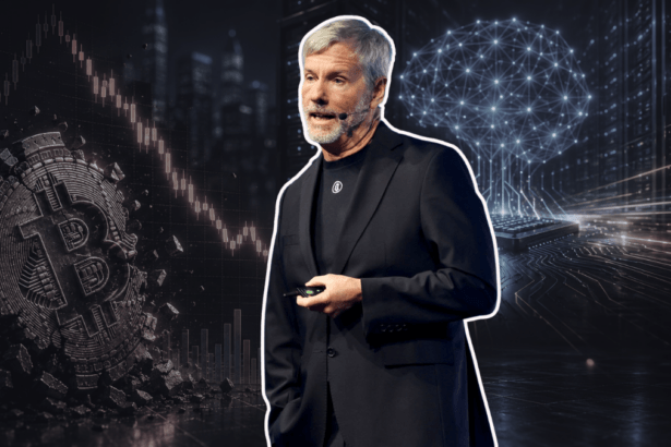 Bitcoin calo 62000 dollari Saylor rotazione capitali intelligenza artificiale giugno 2026
