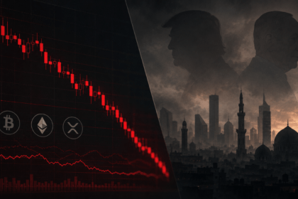 Bitcoin ETH XRP calo geopolitica Israele Trump giugno 2026 extreme fear