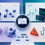 Glossario crypto in italiano con categorie di termini base, trading, DeFi, Web3, truffe e fiscalità spiegate in infografica editoriale