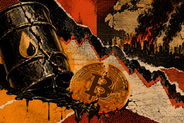 Bitcoin scende con escalation USA Iran e petrolio in rialzo