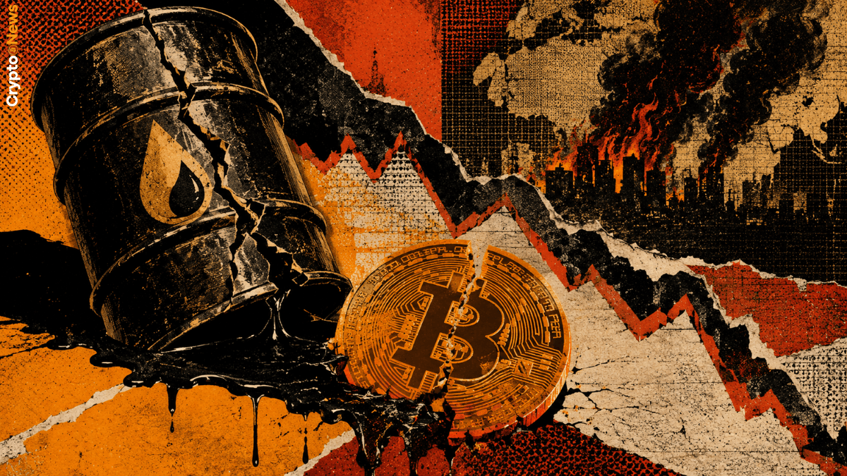 Bitcoin scende con escalation USA Iran e petrolio in rialzo