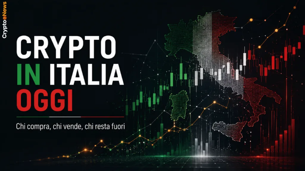 Crypto in Italia oggi: chi compra, chi vende e chi resta fuori Crypto in Italia oggi, chi compra chi vende chi resta fuori, analisi mercato 2026