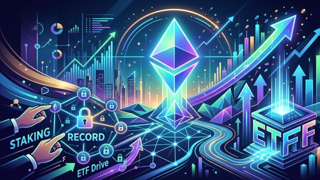 Ethereum torna sopra i 1.940 dollari, spinto da ETF e staking record ethereum previsioni luglio 2026