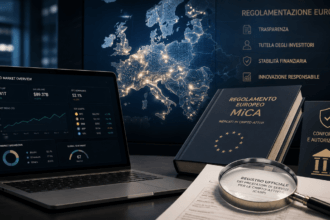Migliori exchange crypto regolamentati MiCAR in Europa, con mappa UE, registro CASP e tema autorizzazioni normative
