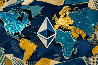 mappa concentrazione nodi Ethereum Stati Uniti Unione Europea
