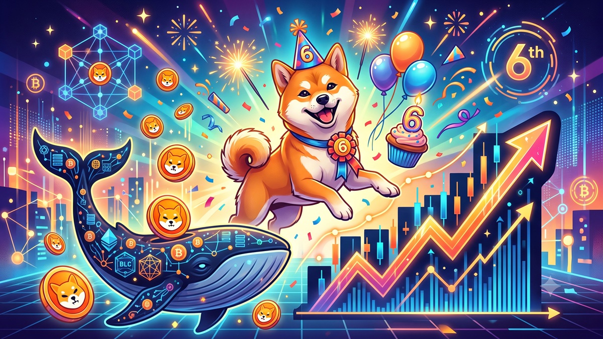 Shiba Inu compie sei anni: tra accumulo delle whale e rilancio del prezzo shiba inu 6 anni