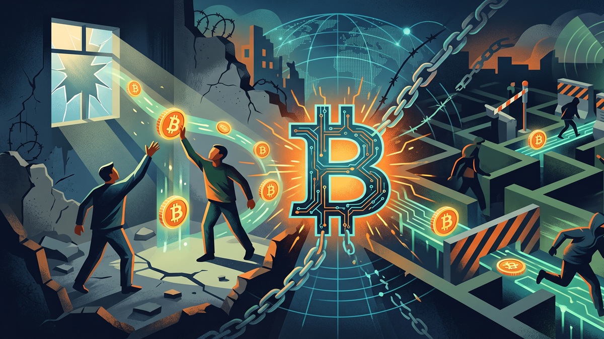 Criptovalute nelle zone di guerra e sotto sanzioni: strumento di libertà o via di fuga? uso criptovalute