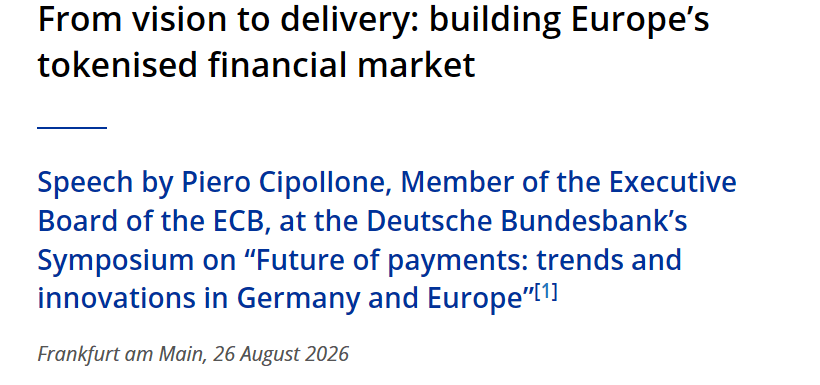 Le dichiarazioni di Cipollone alla BCE riguardo la privacy dell'Euro Digitale