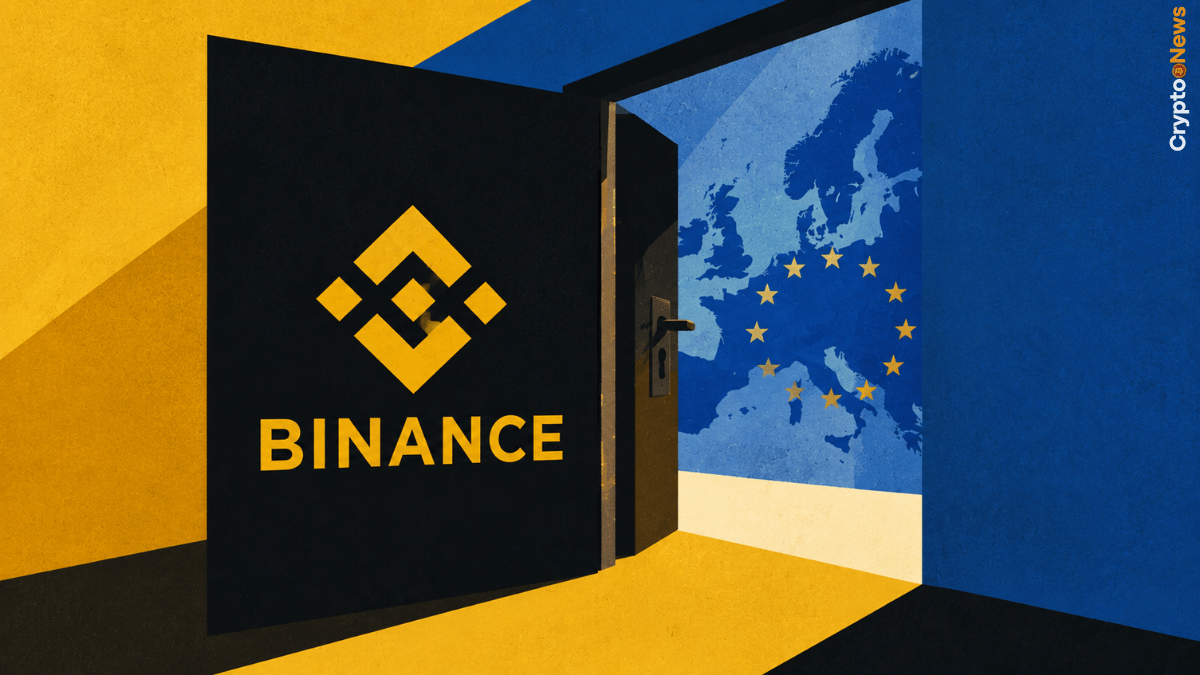 Binance apre conti UE senza licenza MiCA rapporto Sandmark