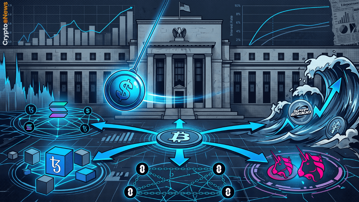 Il mercato delle criptovalute guarda alla Fed: le altcoin che catturano l'attenzione OGGI Il mercato delle criptovalute guarda alla Fed