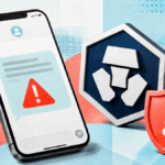 Tentativo di phishing via SMS a nome Crypto.com con finto avviso antiriciclaggio