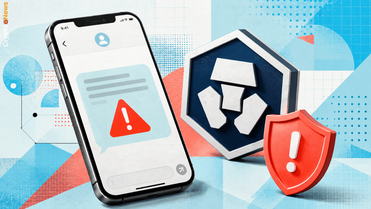 Phishing Crypto.com, allerta su finto SMS antiriciclaggio Tentativo di phishing via SMS a nome Crypto.com con finto avviso antiriciclaggio