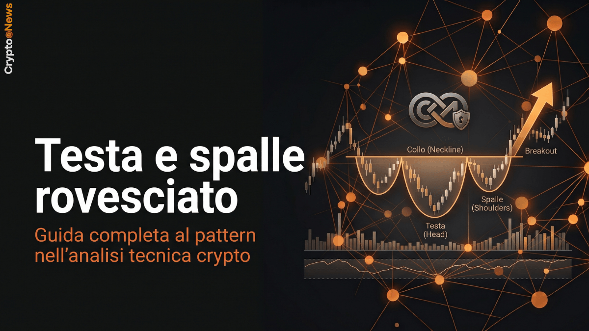 Testa e spalle rovesciato: guida completa al pattern nell'analisi tecnica crypto guida testa e spalle rovesciato