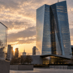 Sede BCE Francoforte pilota euro digitale commercianti 2027
