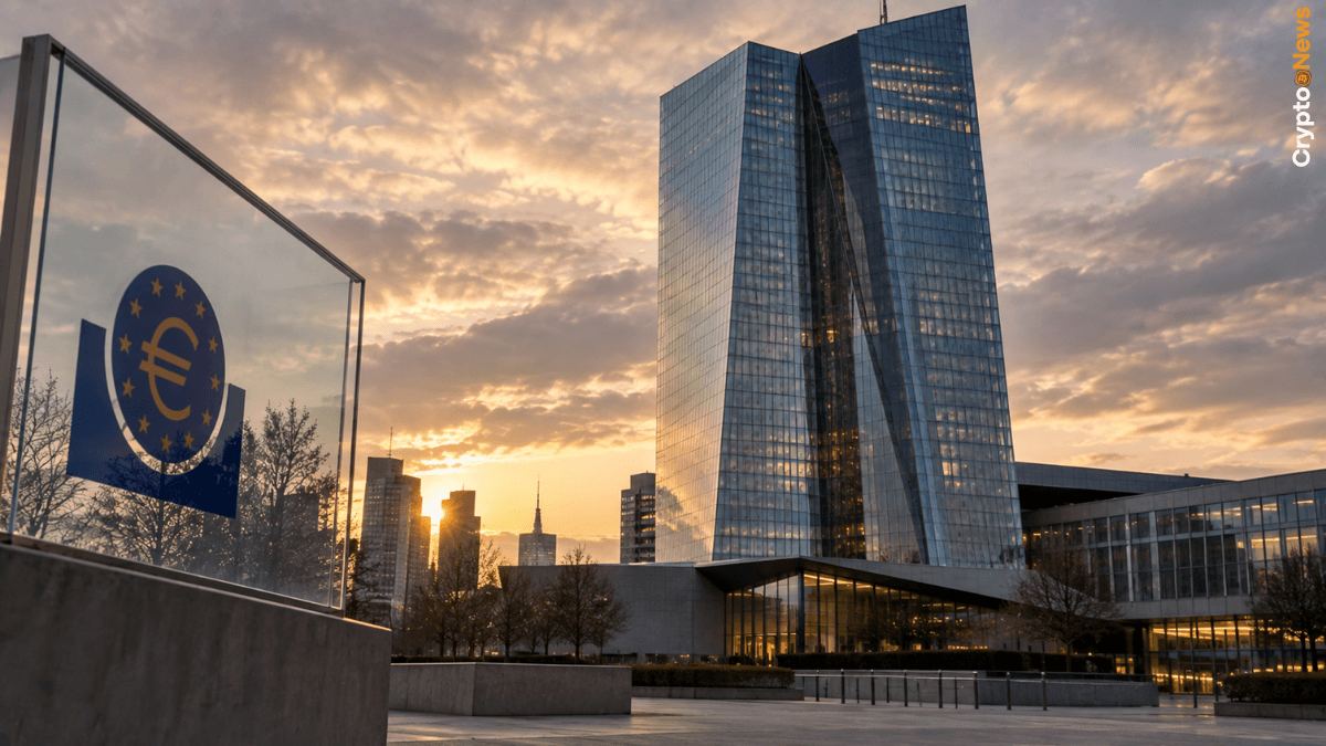 Sede BCE Francoforte pilota euro digitale commercianti 2027