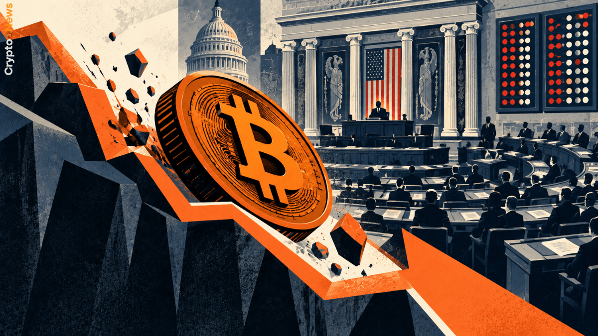 Bitcoin sotto 75000 dollari CLARITY Act fallito Senato USA