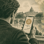 Milionari Bitcoin crypto wealth report saldo smartphone
