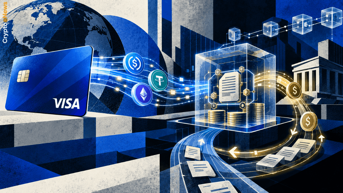 Visa credito on-chain per carte stablecoin e dati VisaNet